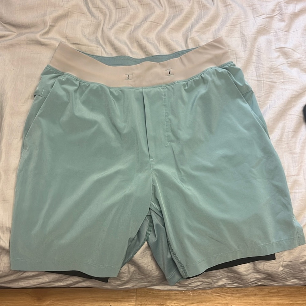 Lululemon S Lined Shorts - Green